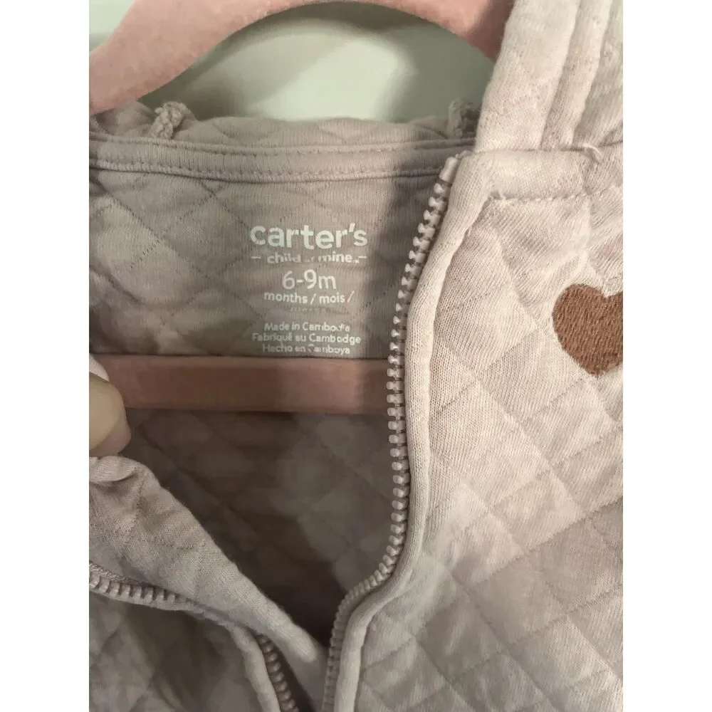 Carters Winter Layering One Piece 6-9 Months